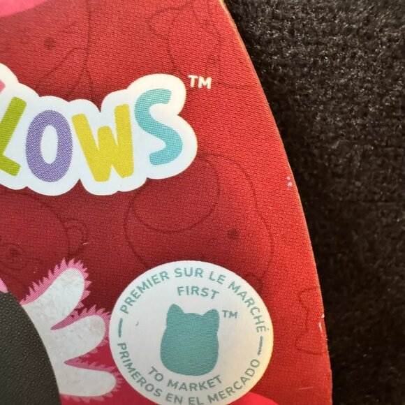 Squishmallows Jaelyn Axolotil 8" Plush Valentine's Day Heart Headband- NWT - Picture 4 of 5